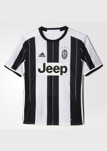 Adidas Juventus Home Replica Jersey Youth White/Black AI6244 Break through the defence in this slim-fit football jersey. A junior boys' version of the one Juventus players wear on their home pitch, it's made with breathable climacool ventilation and finished with a woven Juventus crest on the chest. Ventilated climacoo  Sportstar Pro. 519 Hunter Street Newcastle, 2300 NSW. Australia. 