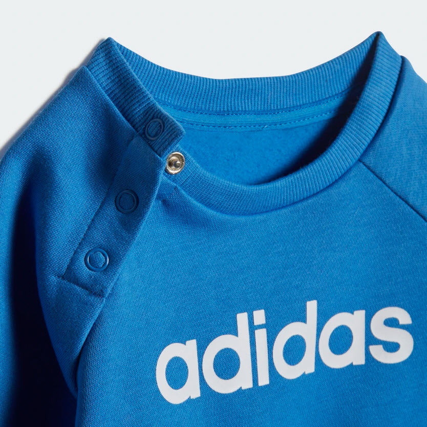 Adidas Kids Linear Fleece Jogger Set Blue DV1265 Sportstar Pro Newcastle, 2300 NSW. Australia. 6