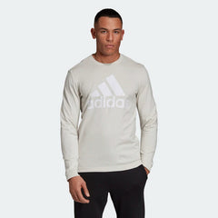 Adidas Must Haves Badge of Sport Long Sleeve Tee Raw White DQ160 Sportstar Pro Newcastle, 2300 NSW. Asutralia. 1