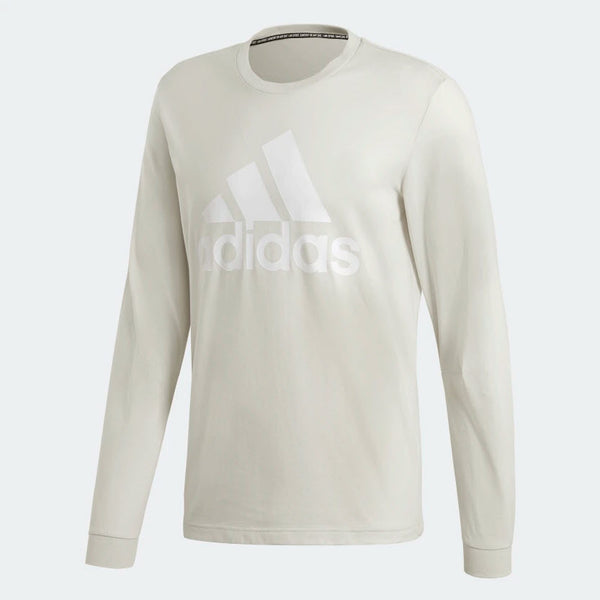 Adidas Must Haves Badge of Sport Long Sleeve Tee Raw White DQ160 Sportstar Pro Newcastle, 2300 NSW. Asutralia. 5