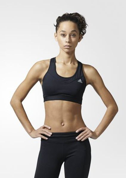 Adidas Techfit Bra Black/Matte Silver AJ2172