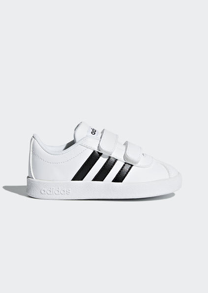 Adidas VL Court 2.0 CMF Infant Shoes White/Black DB1839