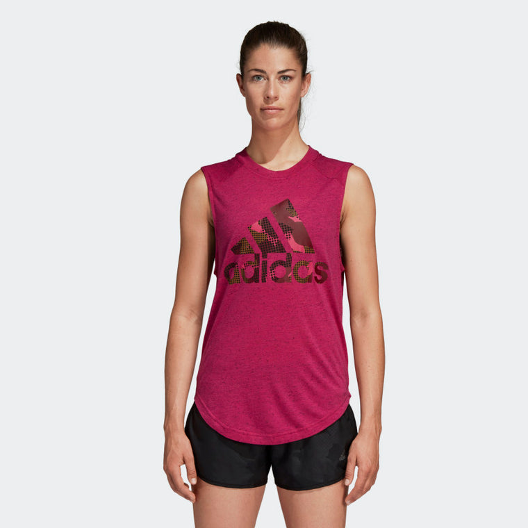 Adidas Women's Athletics Here To Create Muscle Tee CZ9054