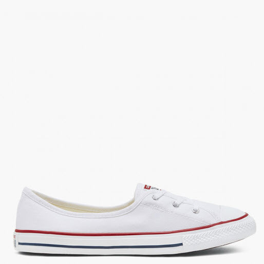 Converse Chuck Taylor All Star Dainty Ballet Lace Slip Canvas White 566774C