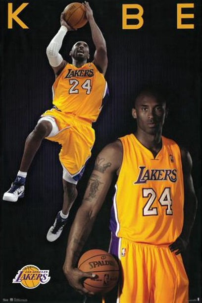 Kobe Bryant Lakers Poster