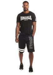 Lonsdale London Perry Reversible Black/Ash Marle LM13127WS