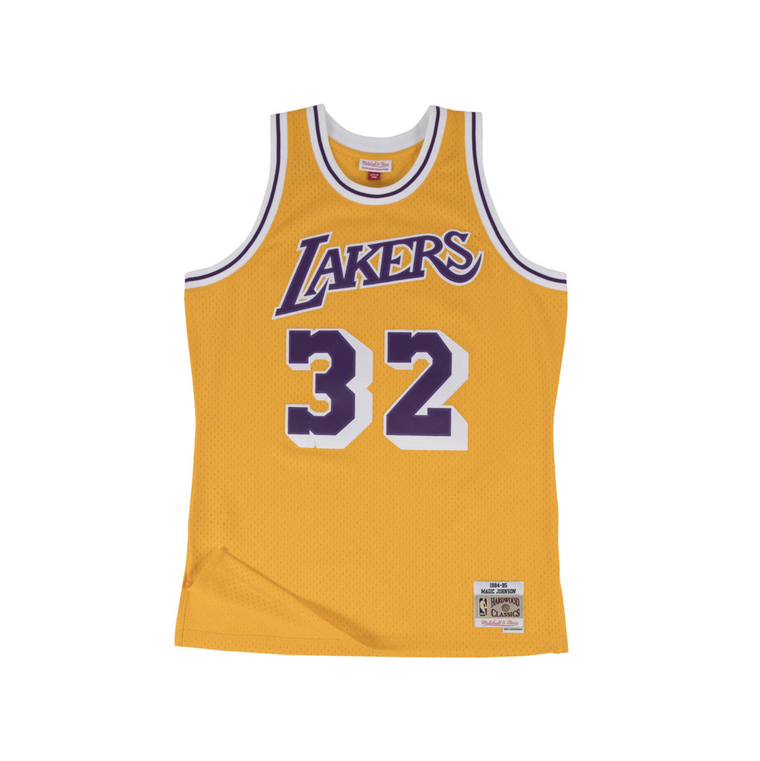 Mitchell & Ness NBA Magic Johnson Los Angeles Lakers 84-85 Swingman Home Jersey