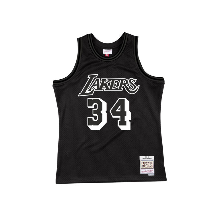 Mitchell & Ness NBA Shaquille O'Neal Los Angeles Lakers 96-97 White Logo Swingman Jersey