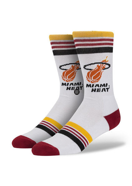 Stance NBA Heat Socks M313AHEA