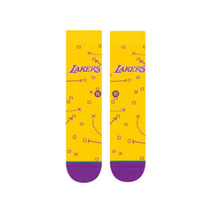 Stance NBA Lakers Playbook Socks Yellow M545A19LAK Sportstar Pro Newcastle, 2300 NSW Australia. 2